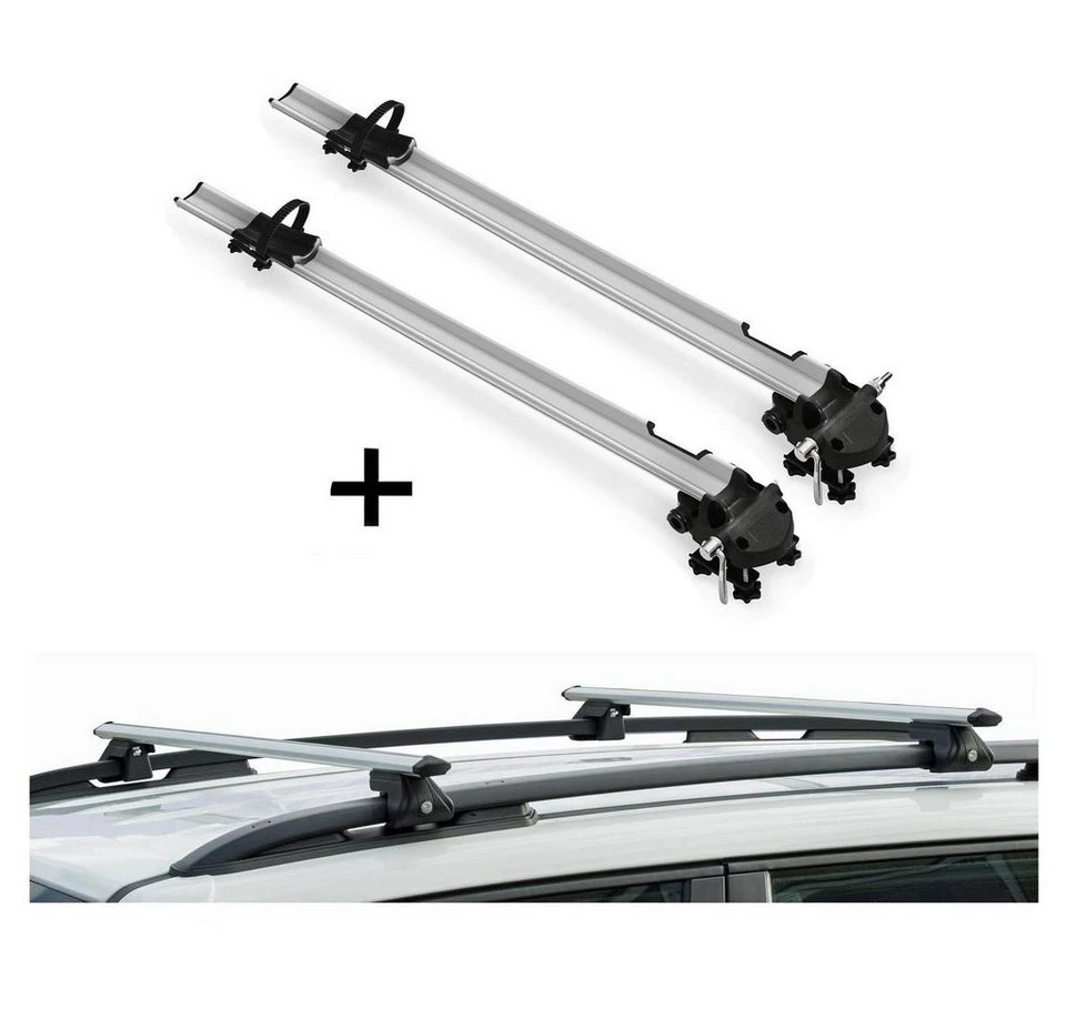 VDP Fahrradträger Bike Pro + Relingträger CRV120A Citroen C3 Picasso ab 09 2x