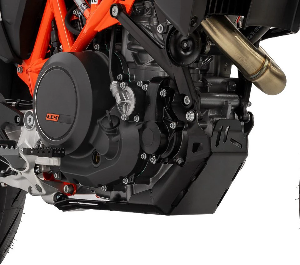 ZIEGER Motorschutz KTM 690 SMC R 690 Enduro R GasGas SM 700 schwarz Aluminium 3 mm