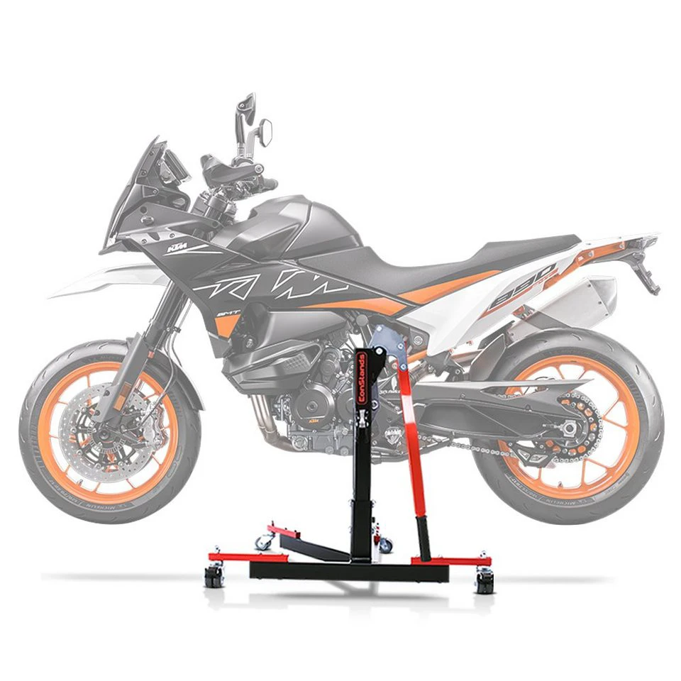 ConStands CS Power Evo-Zentralständer Motorradheber für KTM 890 SMT 23-25 Rot