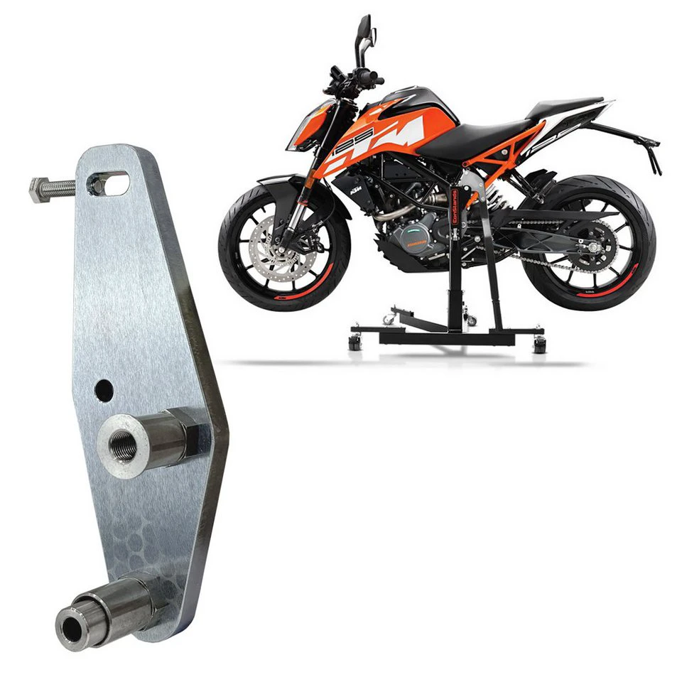 ConStands Motorradheber Adapterplatte Power Classic / Evo für KTM 125 / 390 Duke 17-23