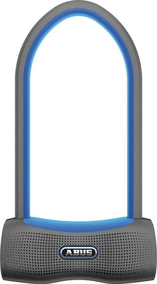 ABUS Bügelschloss 770A SmartX mit 100 dB Alarm 13 mm Vierkant-Parabolbügel
