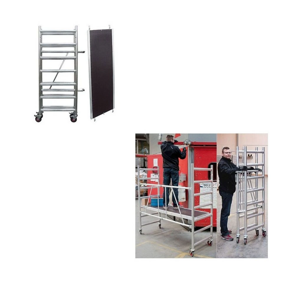 Jumbo Profi Aluminium-Gerüst 178SK klappbar 178X74 cm Unterstellbock