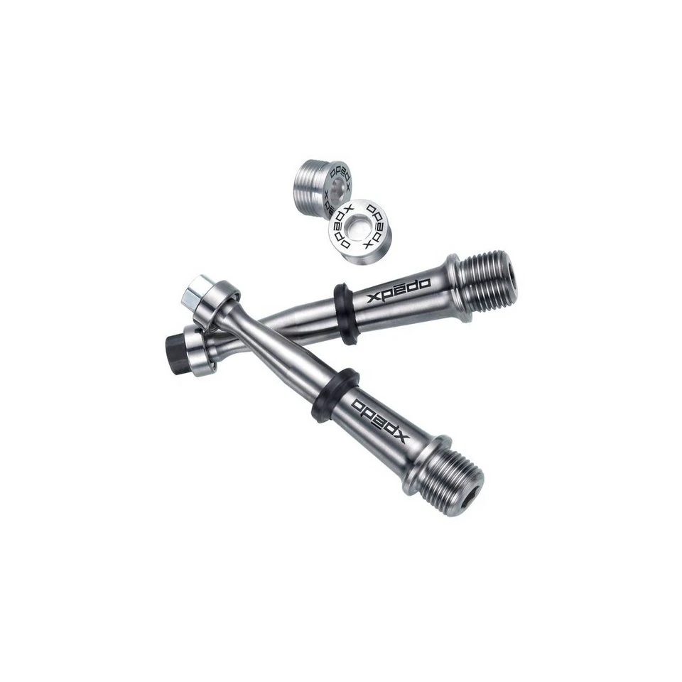 Xpedo Spindle Kit XMF08T Rebuilt Kit für MTB XMF-08T 2 Kappen 2 Titanachsen
