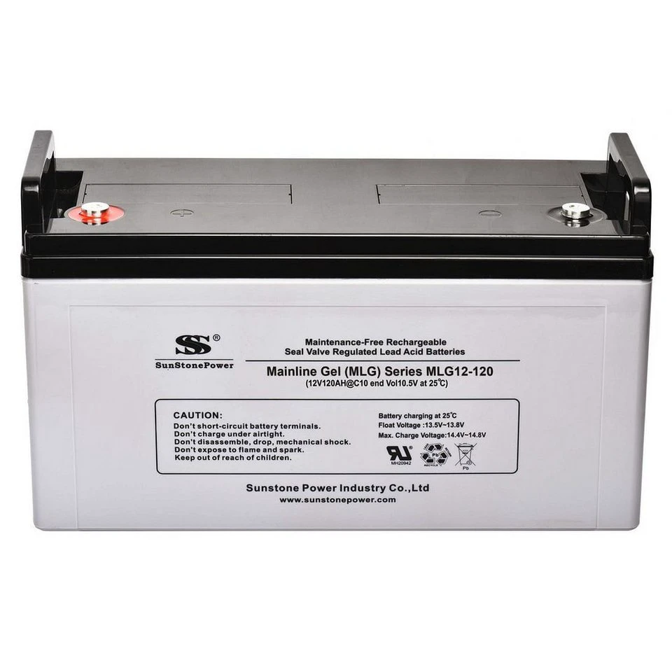 Sunstone Power 12V 120AH Gel Solar Speicher Inselanlagen USV Notstrom