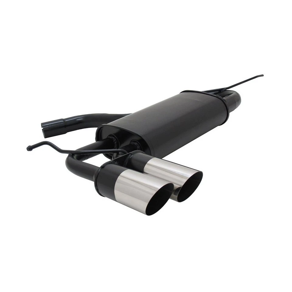 OMAC Novus Sportendschalldämpfer 2x76mm für Audi A3 8P Seat Leon 1P mit EG-Genehmigung