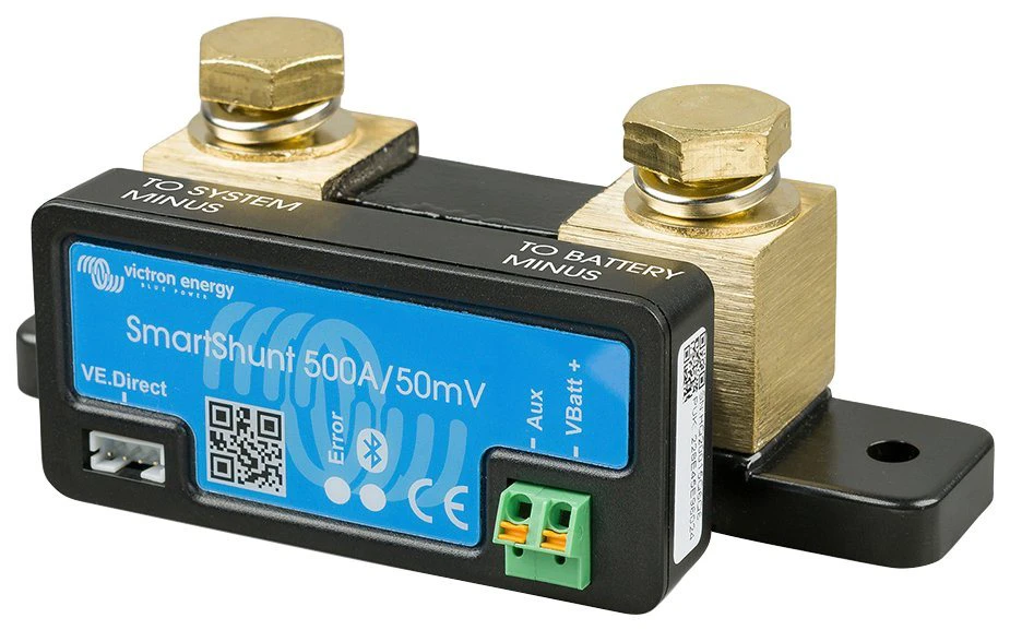 Victron Energy SmartShunt 500A Batteriewächter Bluetooth-Funktion VictronConnect App All-in-one