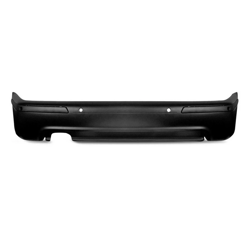 OMAC Frontstoßstange Heckstoßstange BMW 5er E39 1996-2003 mit PDC Schwarz 1tlg 1-St.