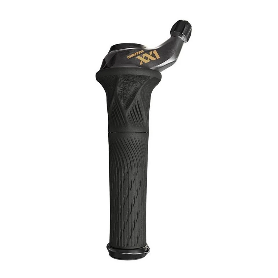 SRAM Drehgriffschalter XX1 Eagle 12-fach rechts mit Klemme schwarz/gold