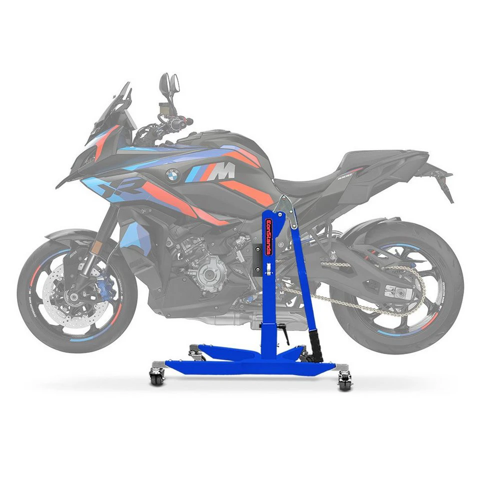 ConStands Motorradheber CS Power Classic-Zentralständer BMW M 1000 XR 24-25 Blau