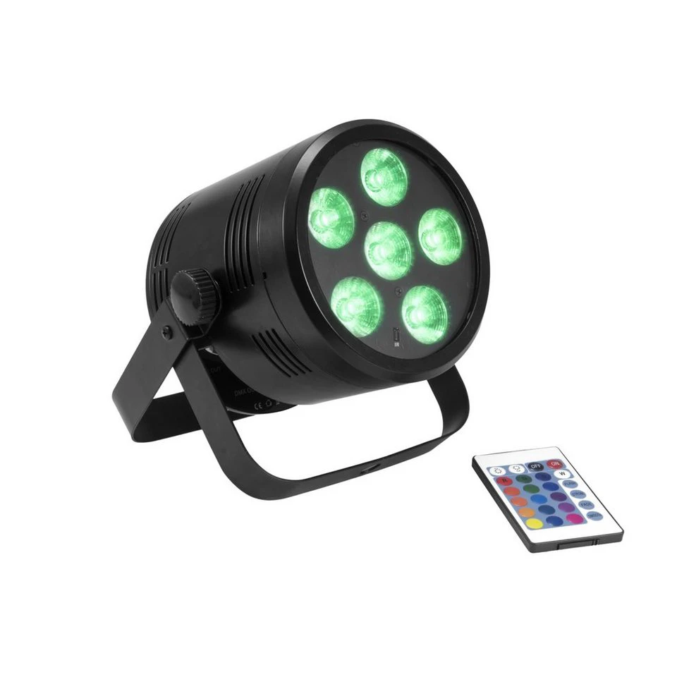 EUROLITE AKKU PAR 6 QCL LED Scheinwerfer mit Akku RGBW