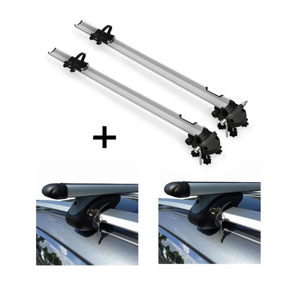 VDP Fahrradträger Bike Pro 2x mit Dachträger L120 BMW 3er Touring Kombi E46 99-05