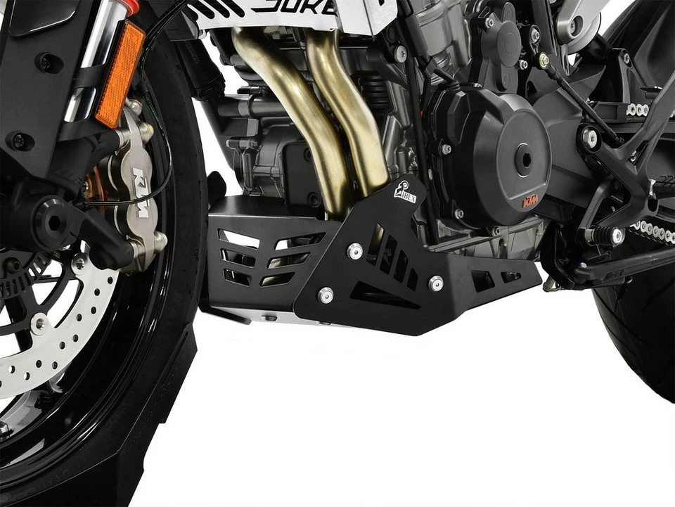 ZIEGER Motorschutz KTM 790 Duke 890 Duke schwarz Aluminium 3 mm
