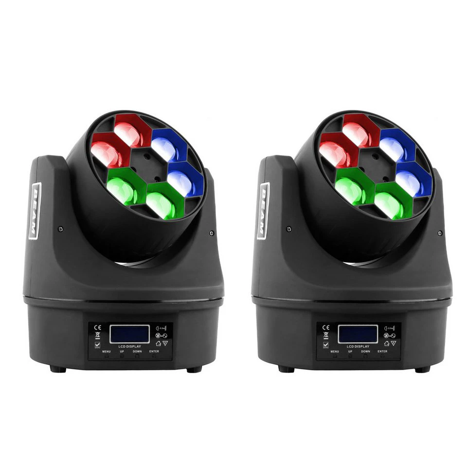 PURElight 3-Way Mini Duo Wash Head-Set RGBW LED Prisma DMX