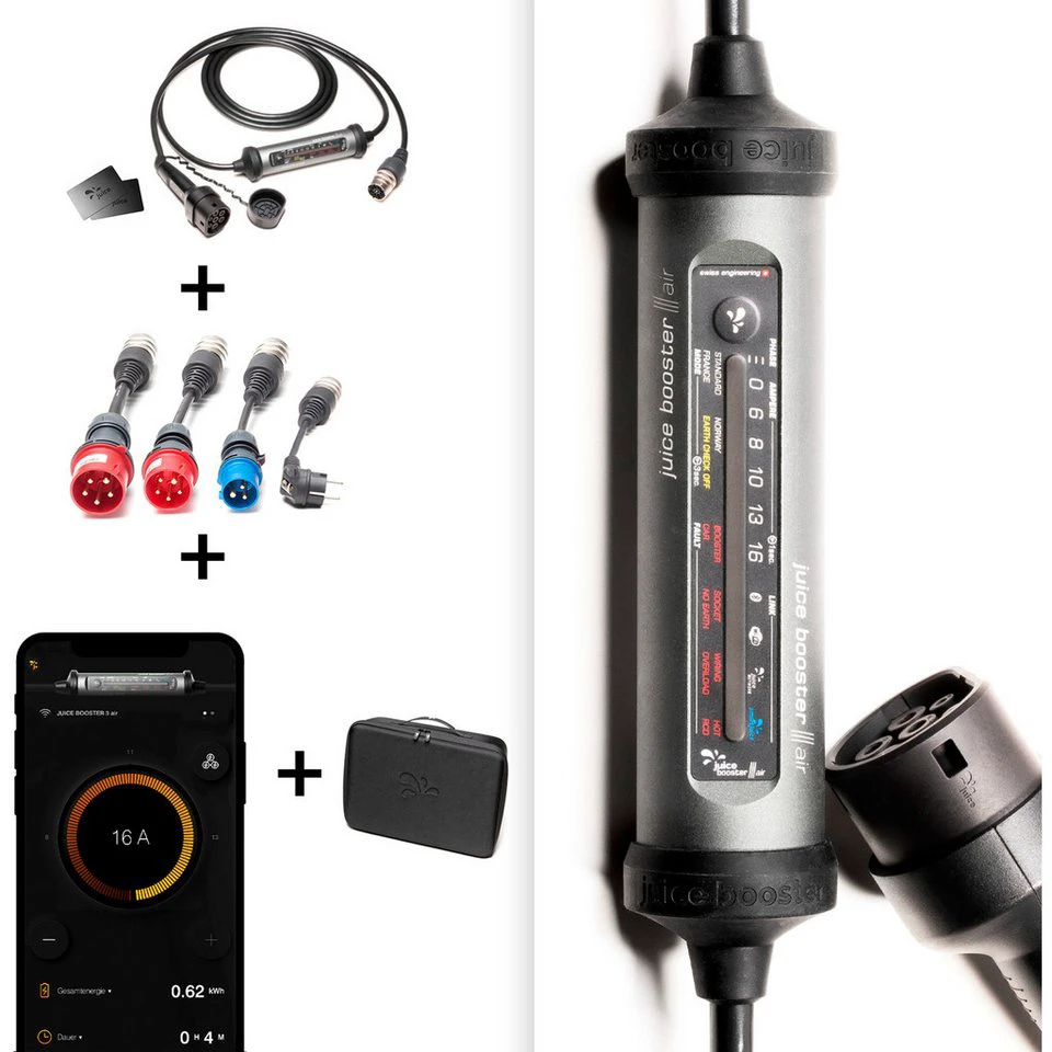 Juice Technology JUICE BOOSTER 3 air Country EU 1,4–11 kW 3,1 m Kabel