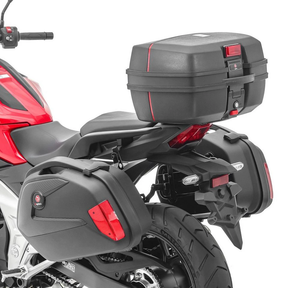 Bagtecs Topcase Set SCT6 Motorradkoffer mit Kofferträger 32 Liter