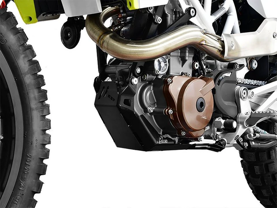 ZIEGER Motorschutz Husqvarna 701 Enduro Supermoto schwarz Aluminium 3 mm