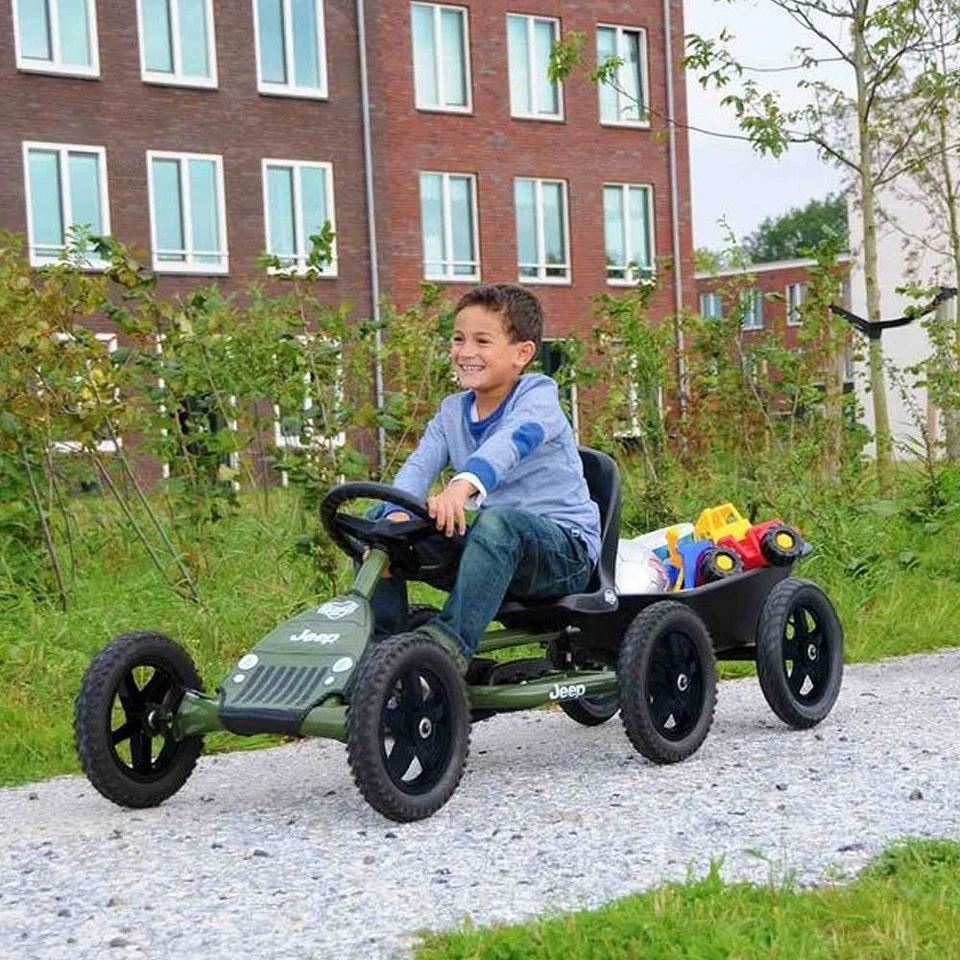 Berg Go-Kart Buddy Jeep Junior 2.0 BFR mit Pendelachse und Luftreifen