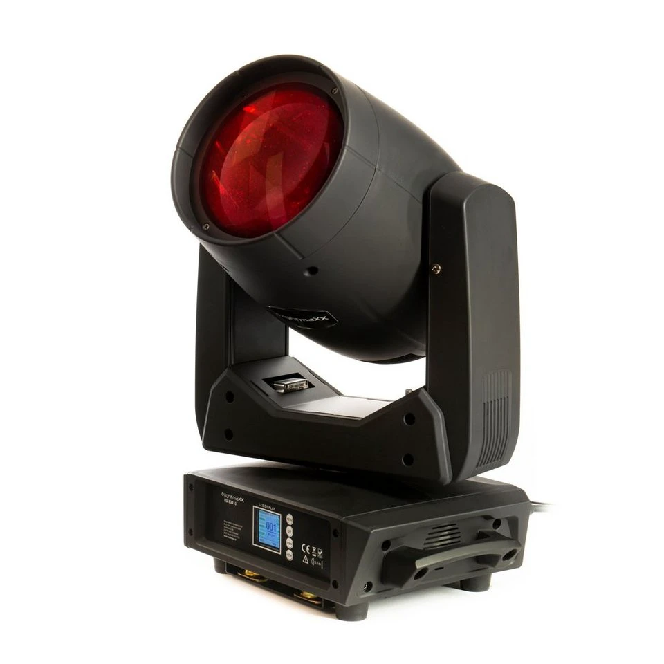 lightmaXX Vega Beam 1.0 Moving Head 100W LED DMX Prisma Goborad Frostfilter