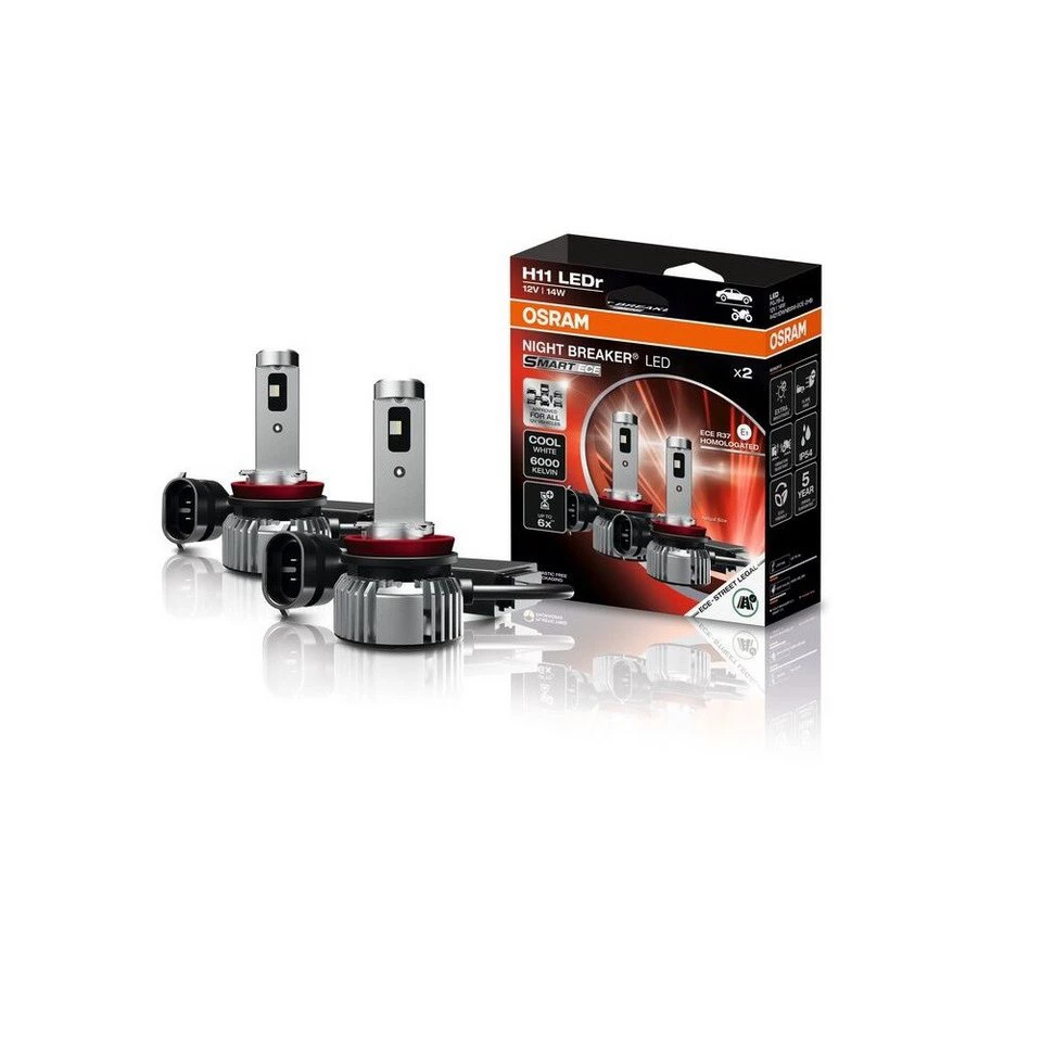 Osram H11 NIGHT BREAKER LED SMART ECE StVZO-konforme LED 2 Stück