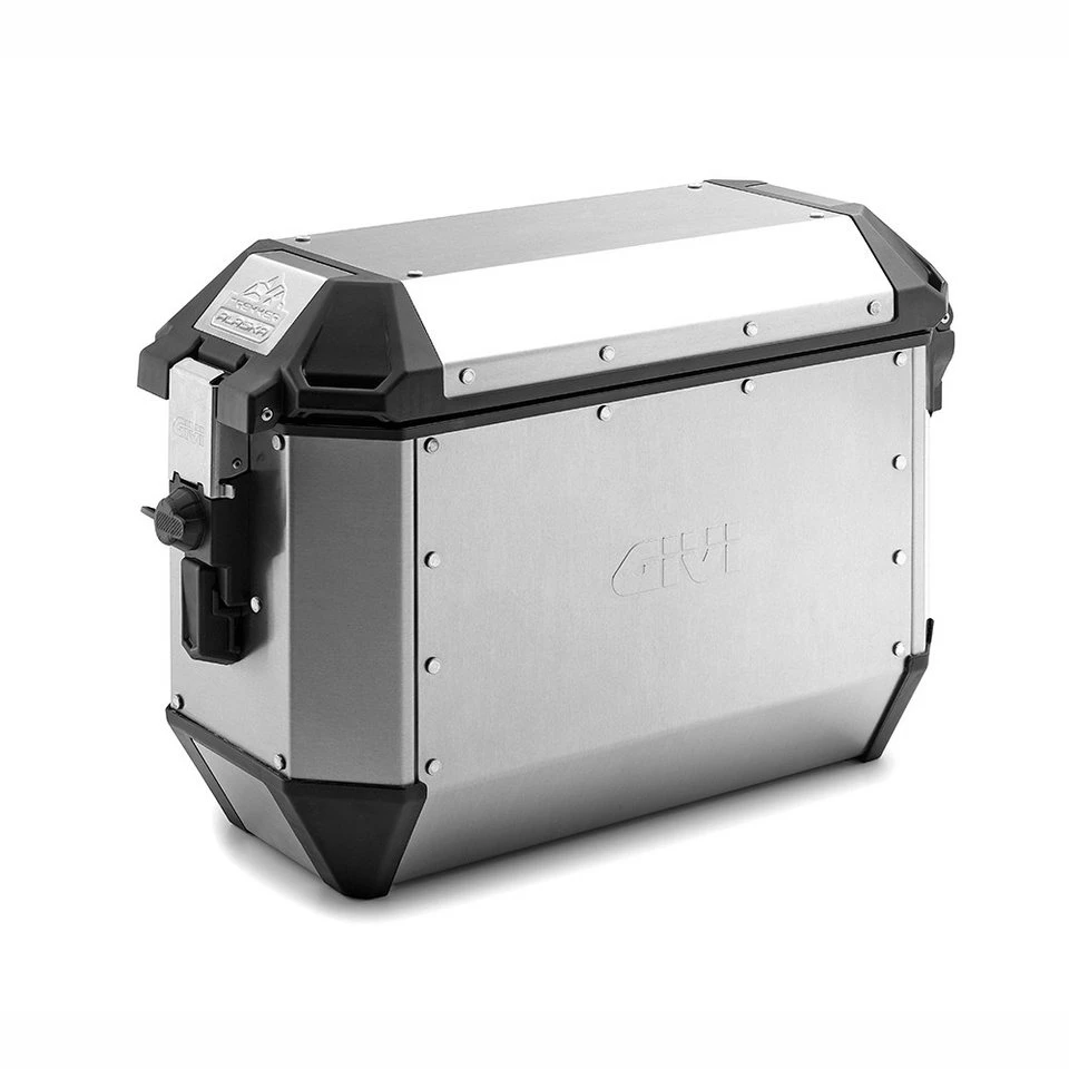 GIVI Trekker Alaska Koffer-Satz MONOKEY® 36 L Aluminium Natur