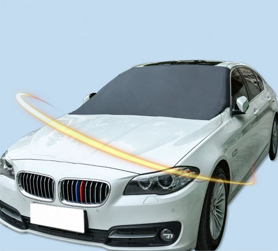 ELUTO Autoplane Frontscheibenabdeckung Magnet für Auto SUV Sonnenblende