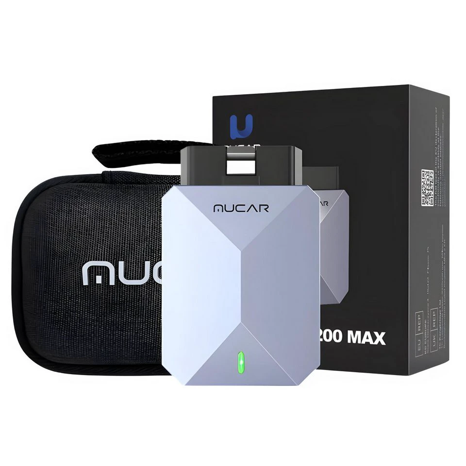 MUCAR BT200 Max OBD2 Bluetooth Diagnosegerät mit CAN FD und 15 Reset-Funktionen