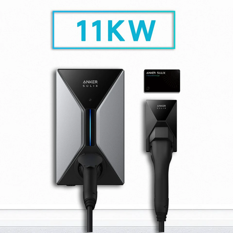 Anker SOLIX V1 Smartes Ladegerät für E-Autos 7.4kW/11kW/22kW RFID-Karte Socket Version