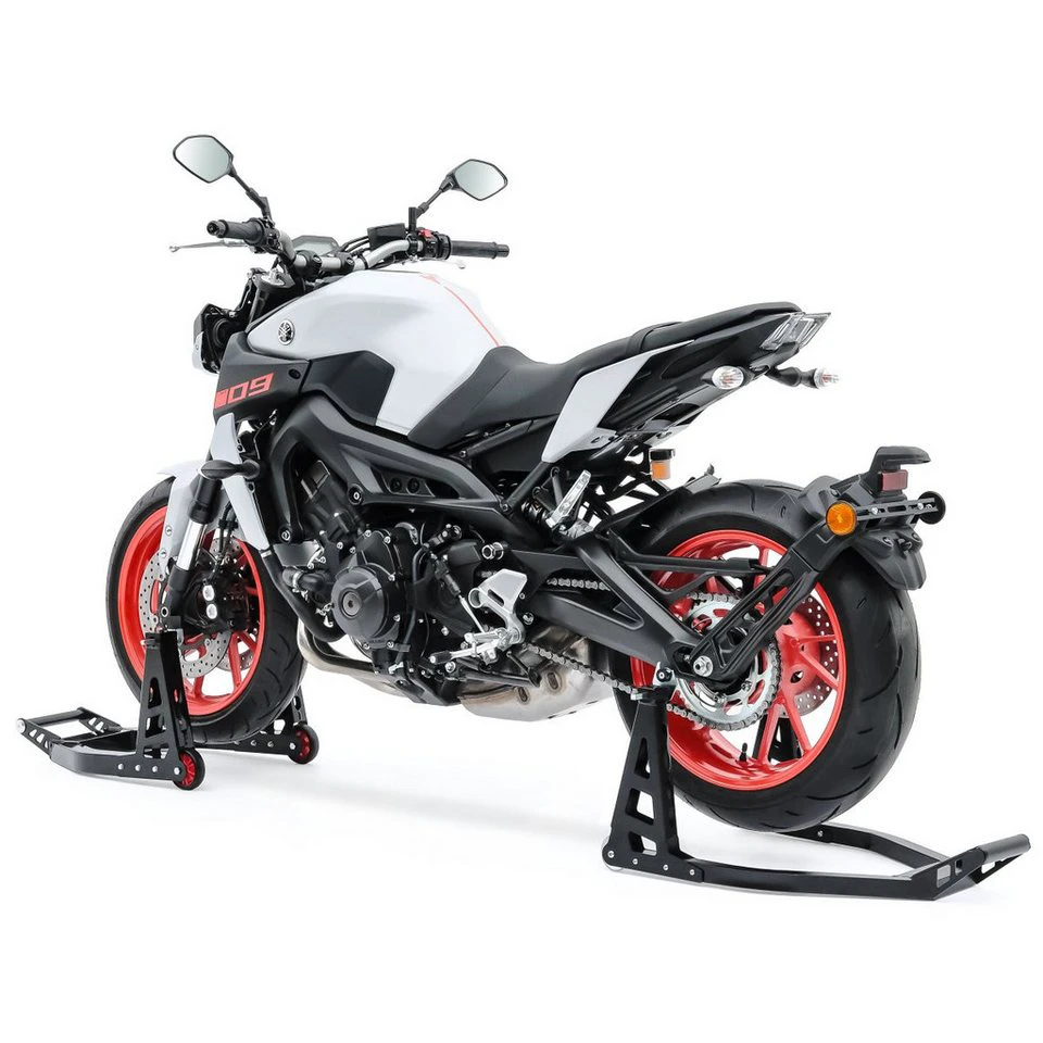 ConStands Motorrad Montageständer Set vorne hinten Aluminium