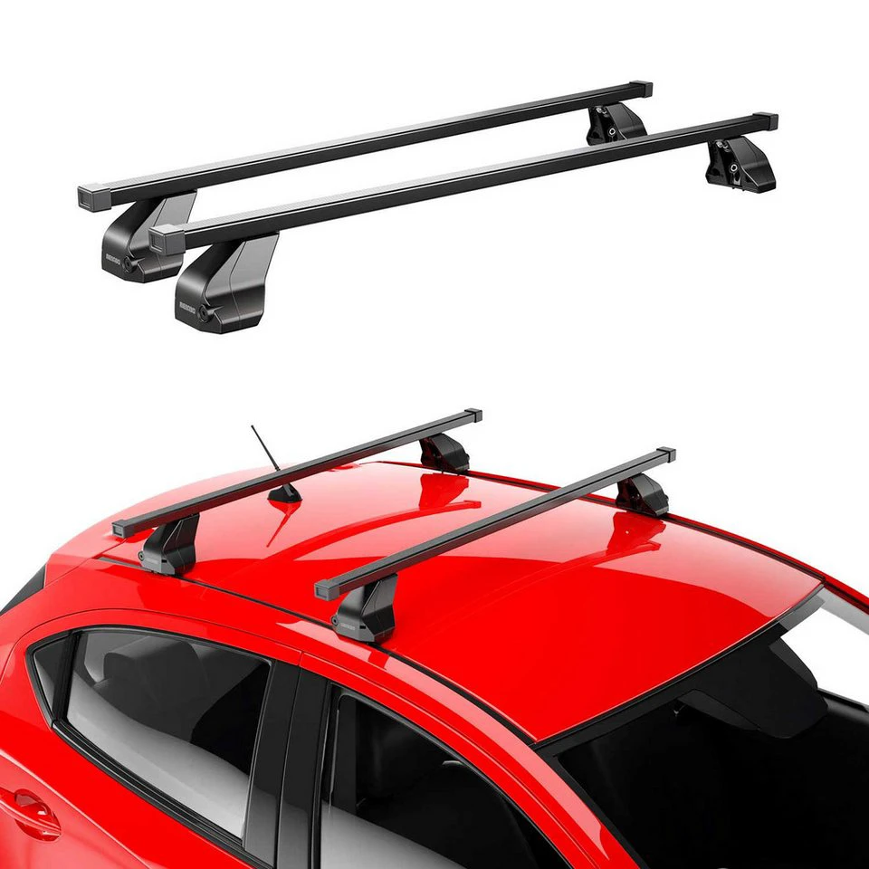 OMAC Dachträger BMW 1er F40 2019-2023 Stahl Schwarz ABE 2-St