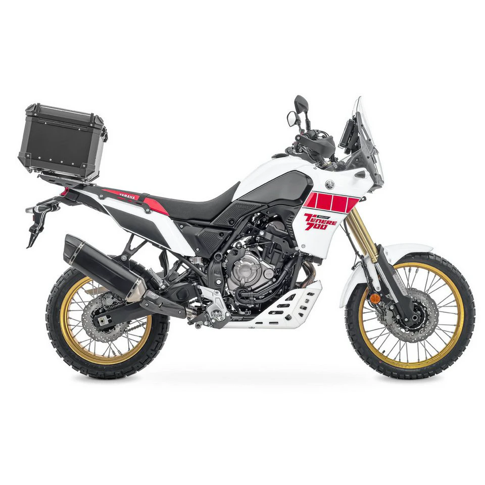 Bagtecs Topcase Set XB65 Alu Topcase Gepäckbrücke Yamaha Tenere 700 Rally 19-25