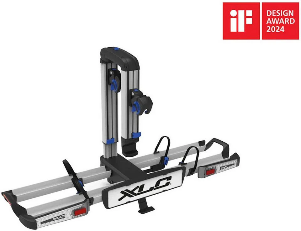XLC Almada Work-E VC-C07 Heckfahrradträger abklappbar 2 Fahrräder