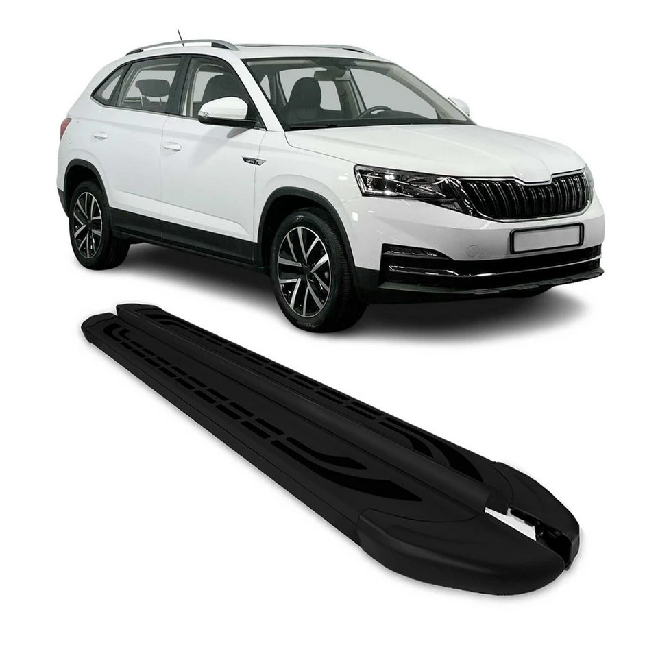 OMAC Trittbretter Skoda Kamiq 2020-2025 Aluminium 2 tlg rutschfest