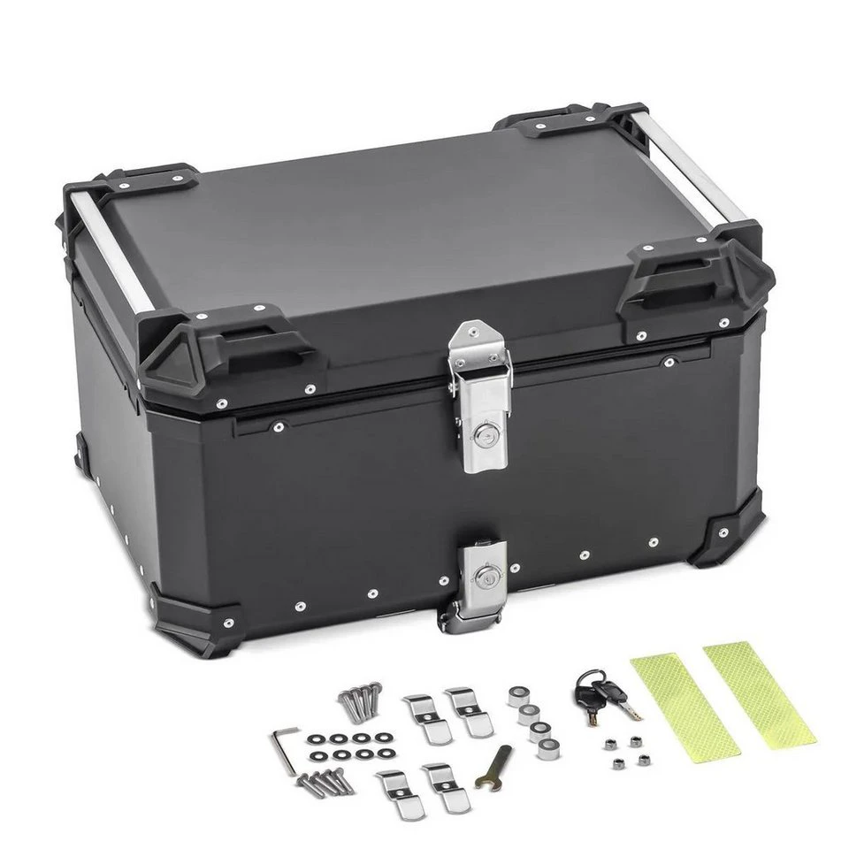 Bagtecs Topcase Motorrad XB65 Aluminium 65 Liter schwarz