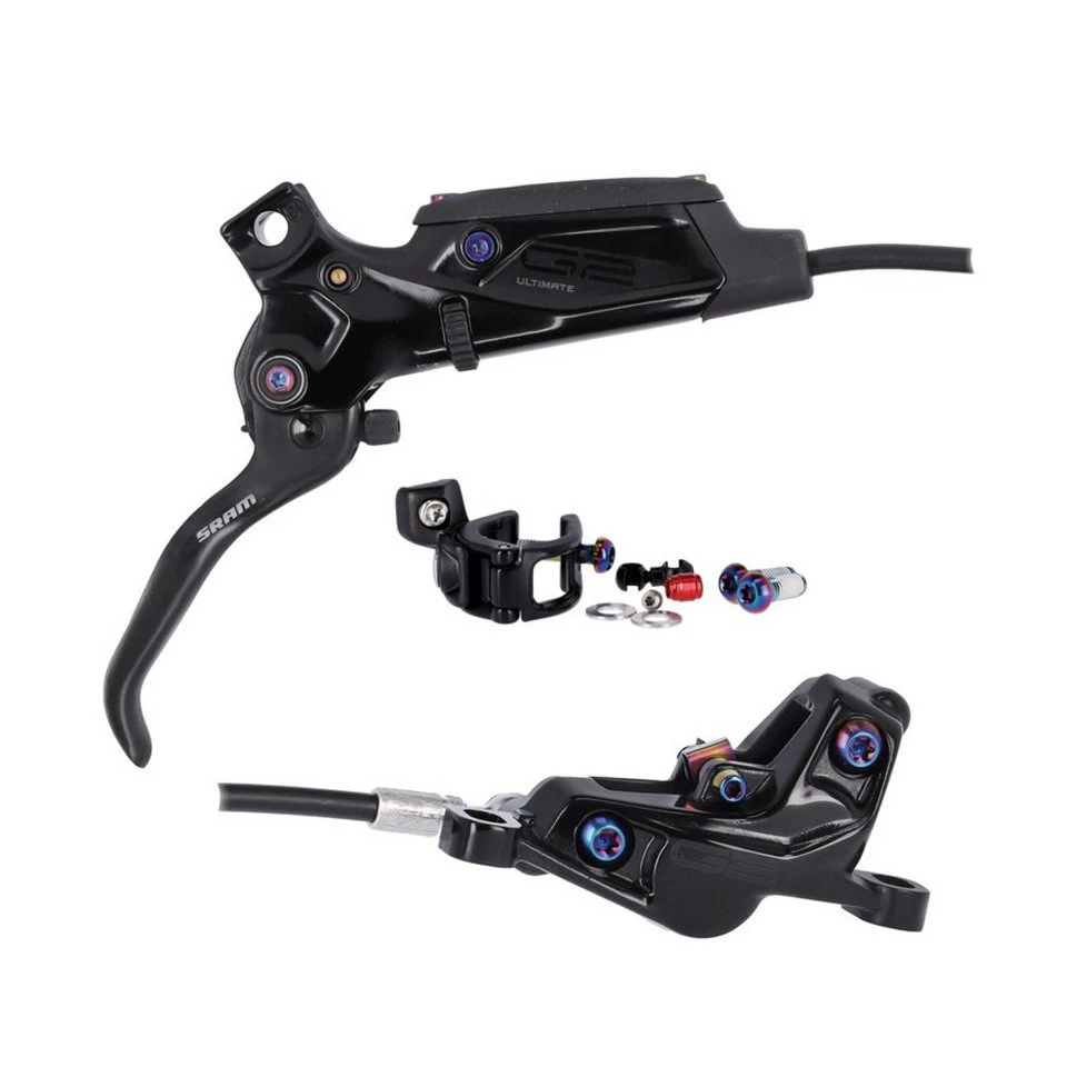 SRAM Scheibenbremse G2 Ultim.Carb.Hyd/Heb GlossBl VR ohne Scheibe Leitung 950mm A2 schwarz