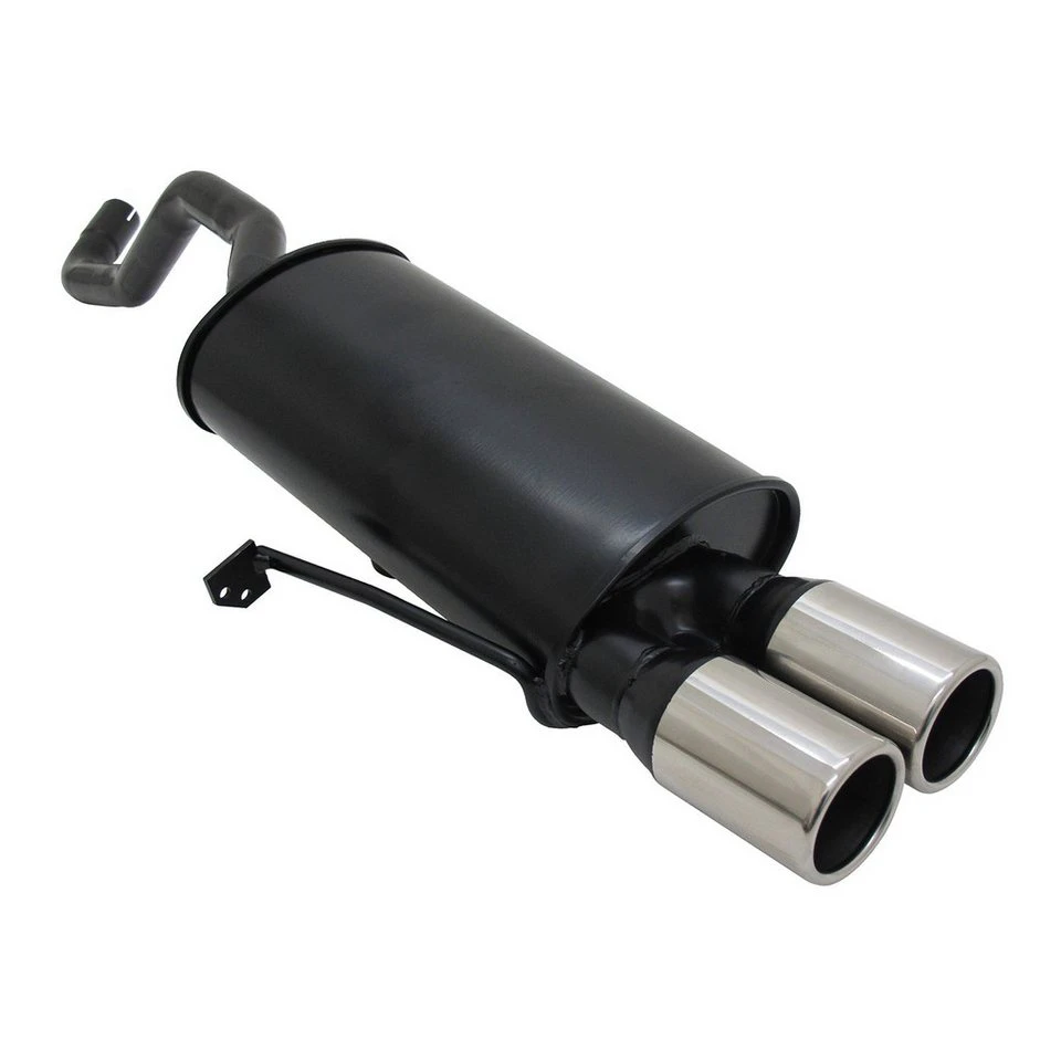 OMAC Novus Sportendschalldämpfer Renault Clio III 2x76mm Edelstahl EG-Genehmigung