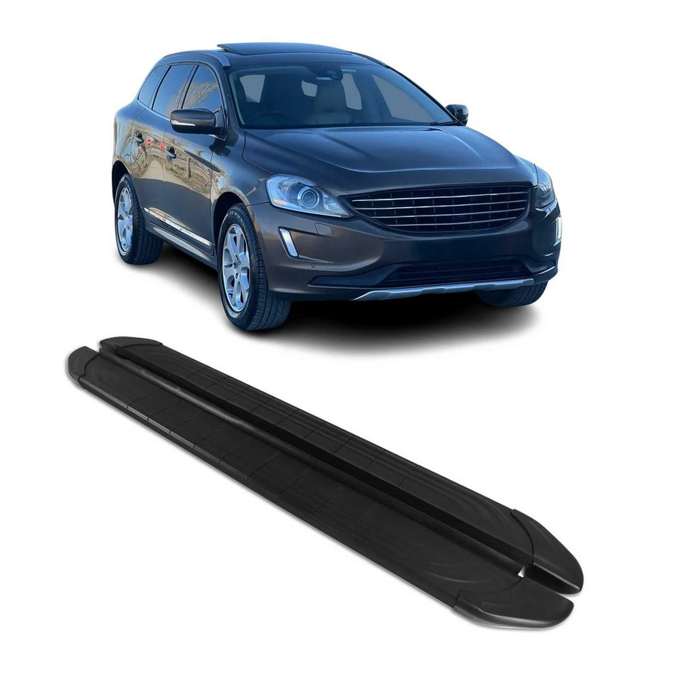 OMAC Trittbretter Volvo XC90 2002-2014 Aluminium 2tlg rutschfest