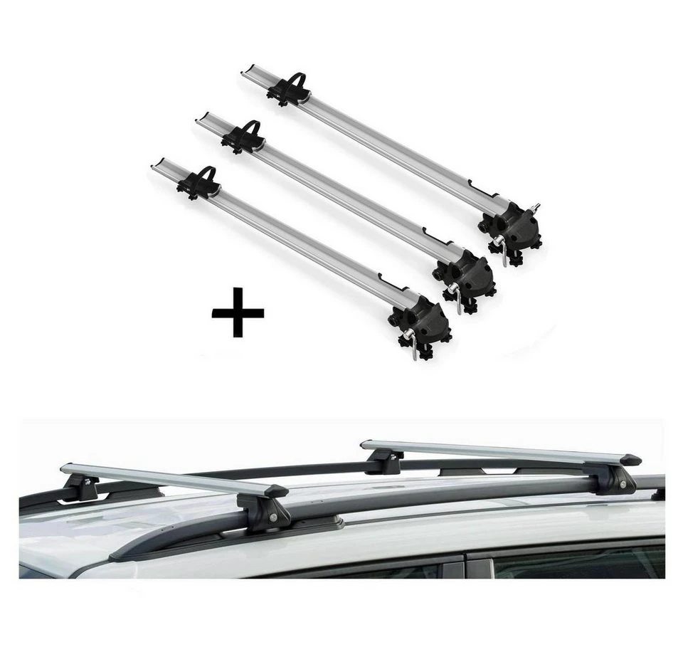 VDP Fahrradträger Bike Pro 3x mit Relingträger CRV120A Kia Carnival 98-06