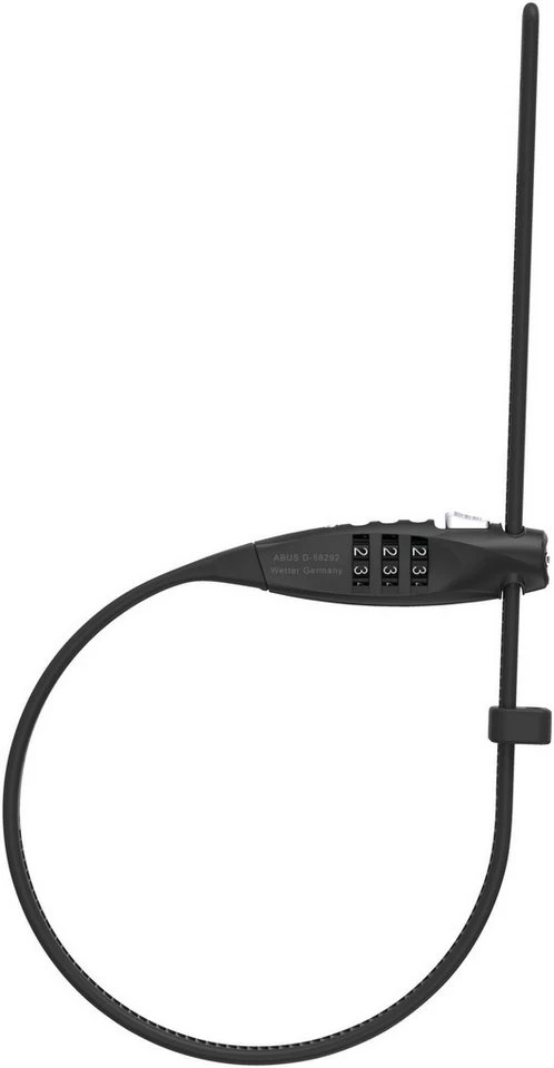 ABUS Multifunktionsschloss Combiflex TravelGuard 45 cm Stahlkern 3-stelliger Zahlencode