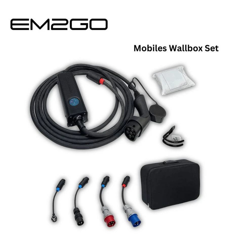 EM2GO Mobiler EV Lader X4 Elektroauto-Ladegerät