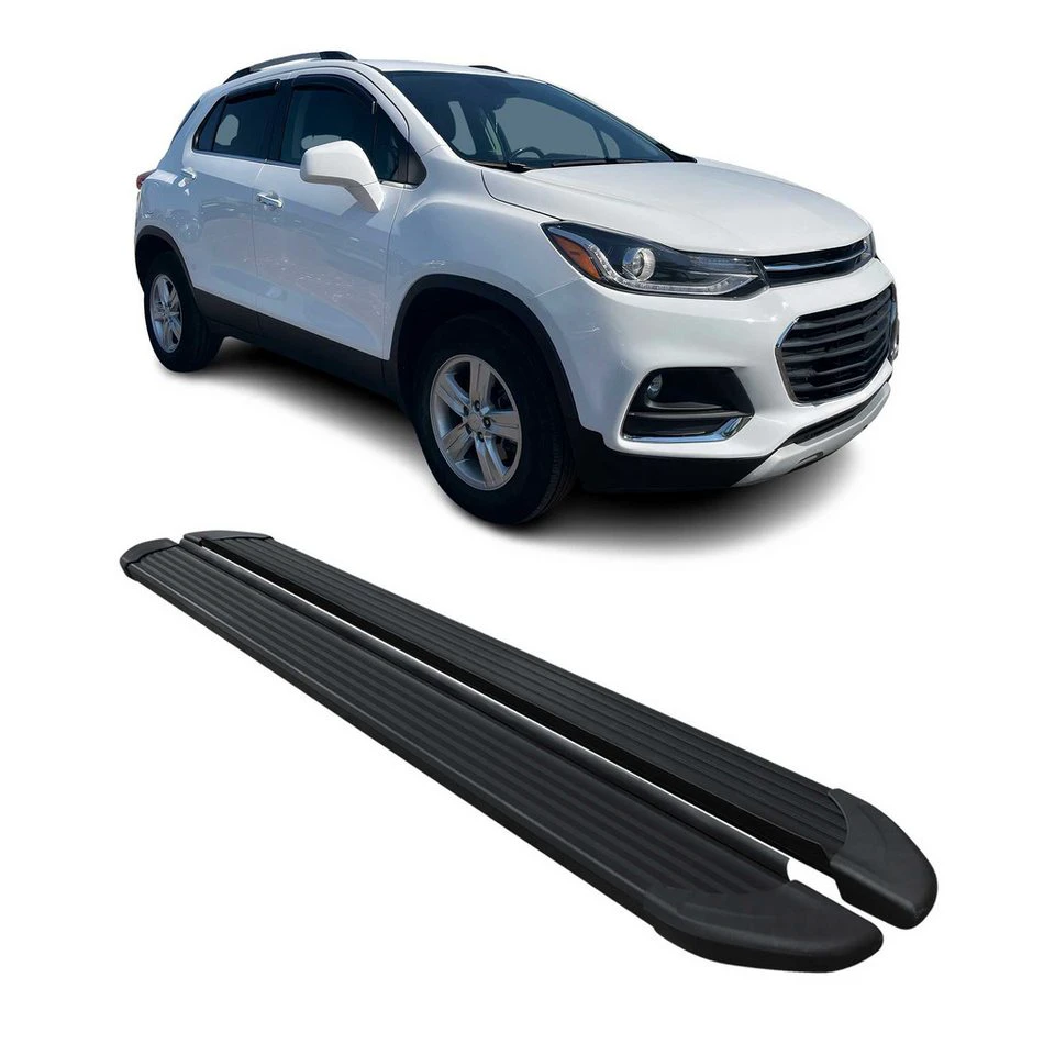 OMAC Trittbretter Chevrolet Trax 2012-2024 Aluminium 2-tlg. rutschfest