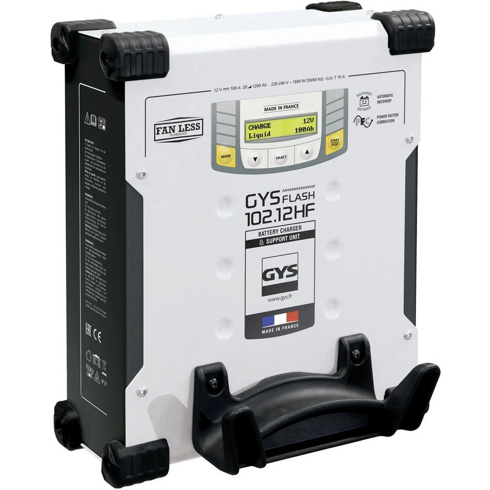 GYS GYSFLASH 102.12 HF Vertikal 029606 Automatikladegerät 12 V 100 A Autobatterie-Ladegerät