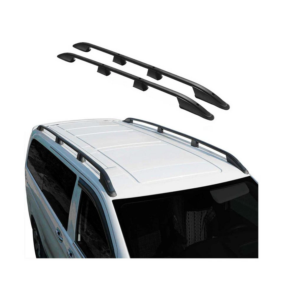 OMAC Dachträger Dachreling VW Caddy 2015-2025 L2 langer Aluminium 2-St