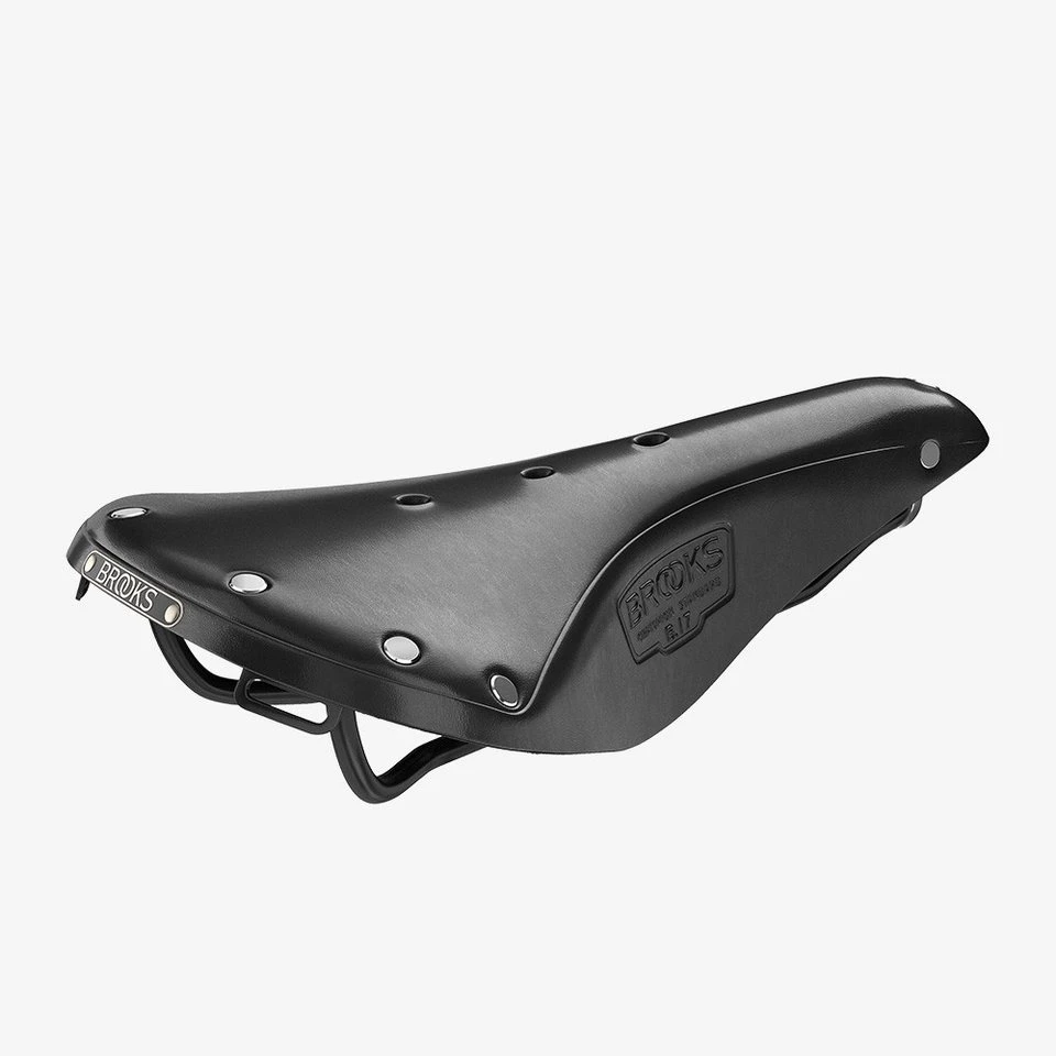 Brooks B17 Fahrradsattel Leder Schwarz 275 x 175 x 65 mm