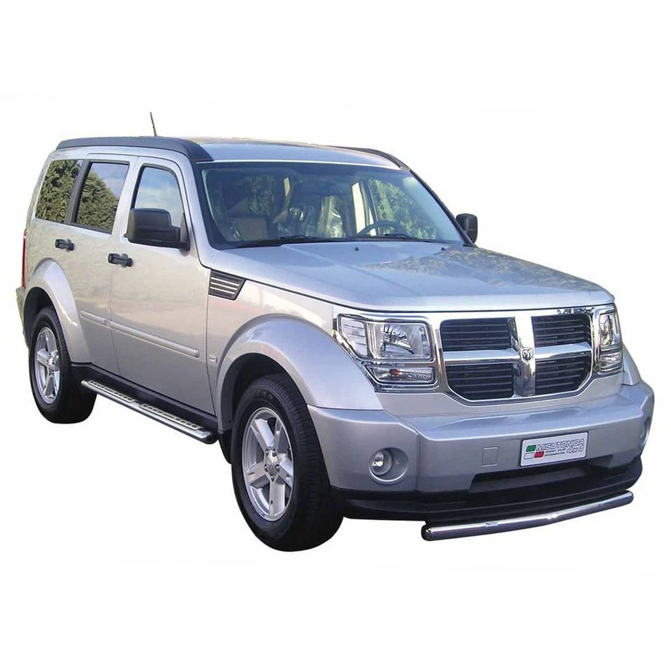 OMAC Trittbretter Dodge Nitro 2006-2011 Edelstahl AISI 304 2-tlg. ECE
