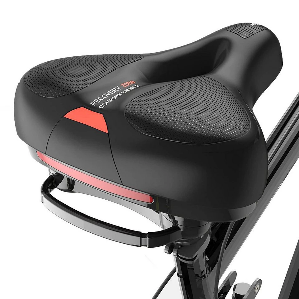 SURFOU Fahrradsattel Herren Damen Memory-Schaum wasserdicht Reflektorstreifen universelle Passform