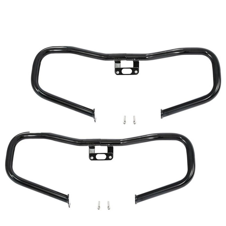 Craftride Motorschutzbügel CH4 schwarz Harley Davidson Touring 14-23 Chopped Set 2x
