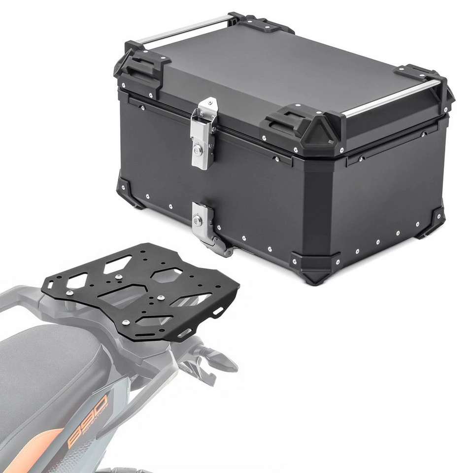 Bagtecs Topcase Set XB65 Aluminium 65 Liter Gepäckbrücke KTM 790 890 Adventure 19-25