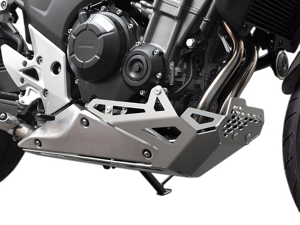 ZIEGER Motorschutz Honda CB 500 X silber Aluminium 3 mm
