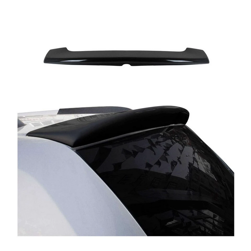 OMAC Heckstoßstange Heckspoiler Heckflügel Dacia Duster 2010-2018 ABS Schwarz 1tlg 1-St.