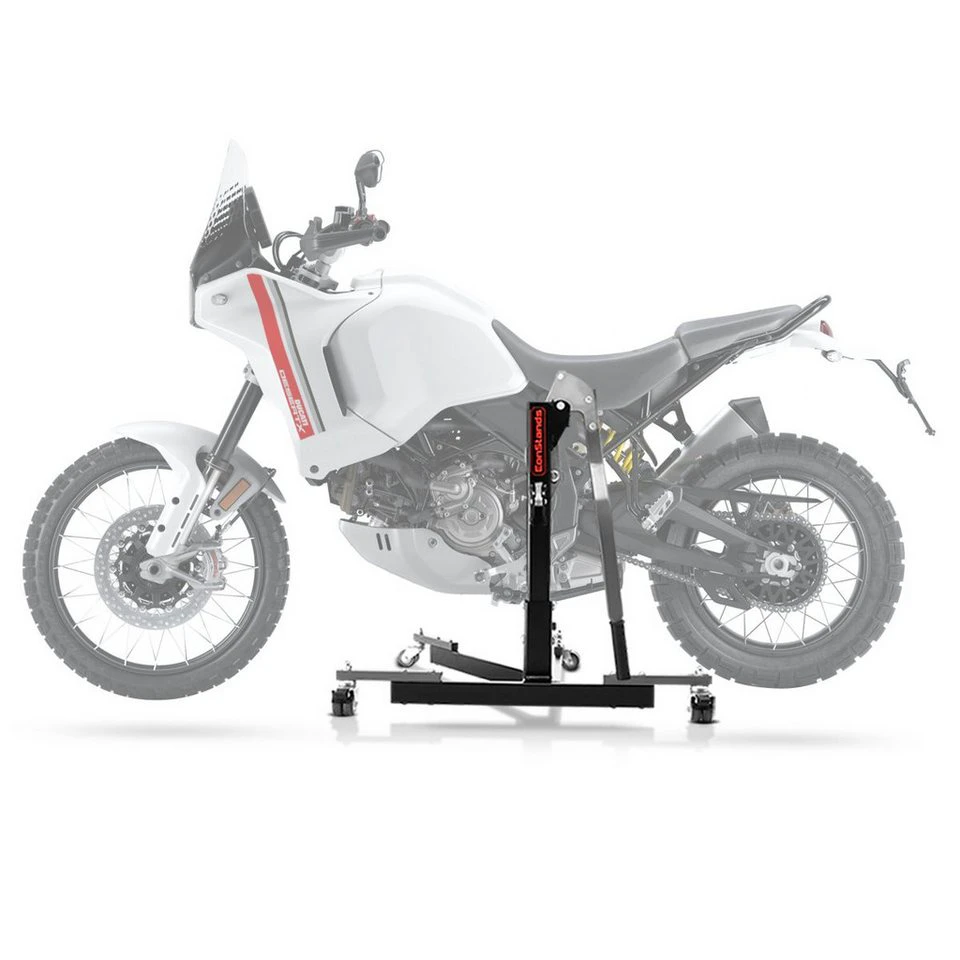 ConStands CS Power Evo-Zentralständer Motorradheber für Ducati Desert X 22-25 Grau